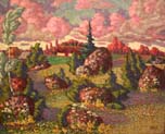 landscape with rocks